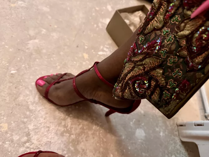 Ralph Lauren with a vintage clutch