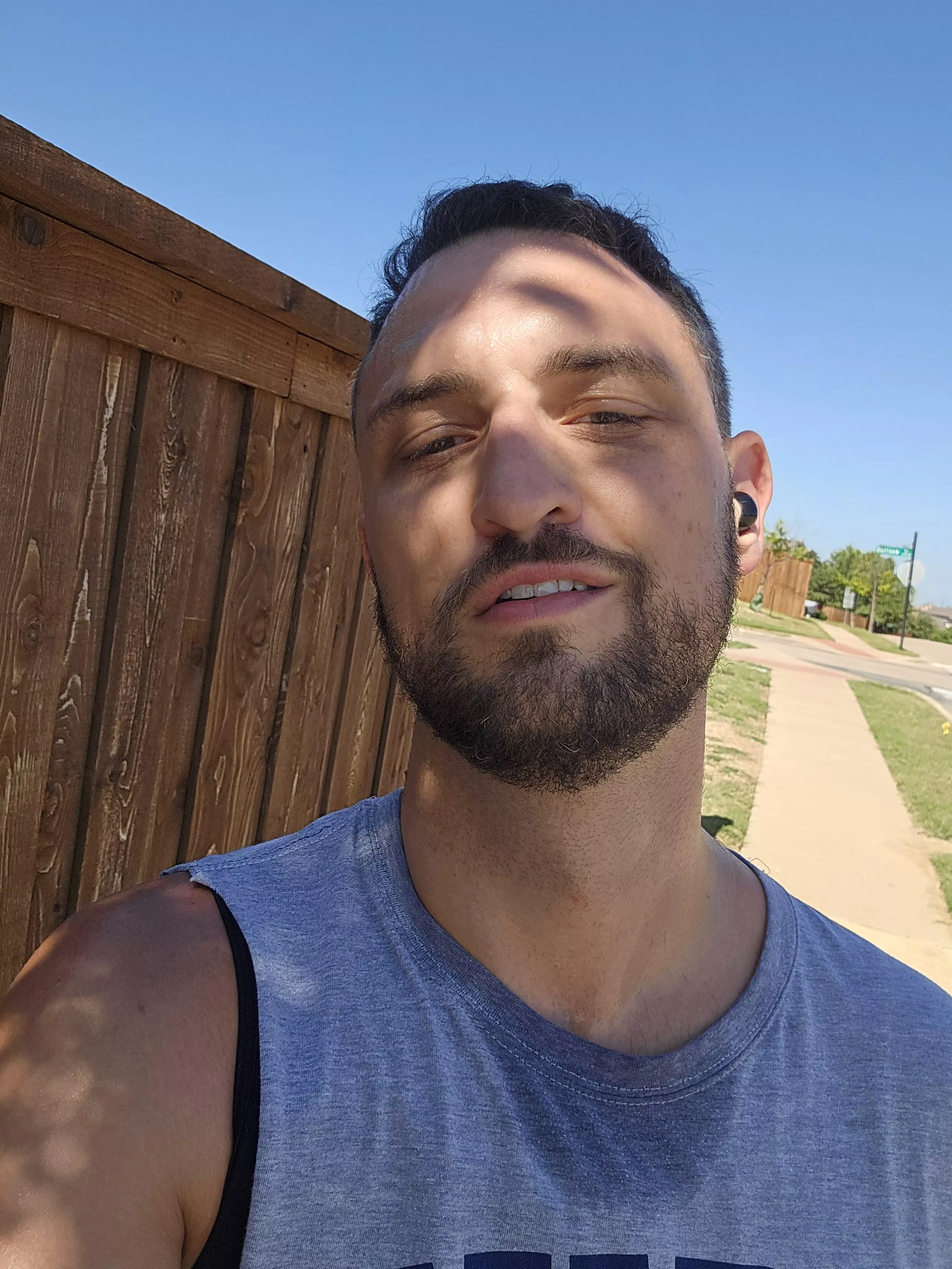 Running outside hits different!  Running outside hits different!