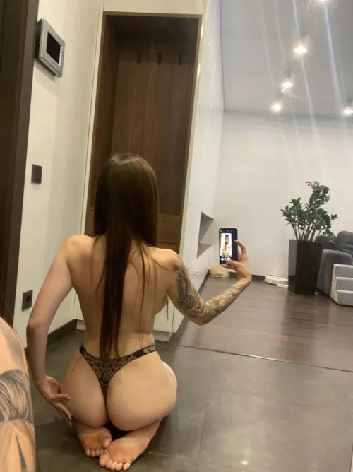 Sweet view from behind 