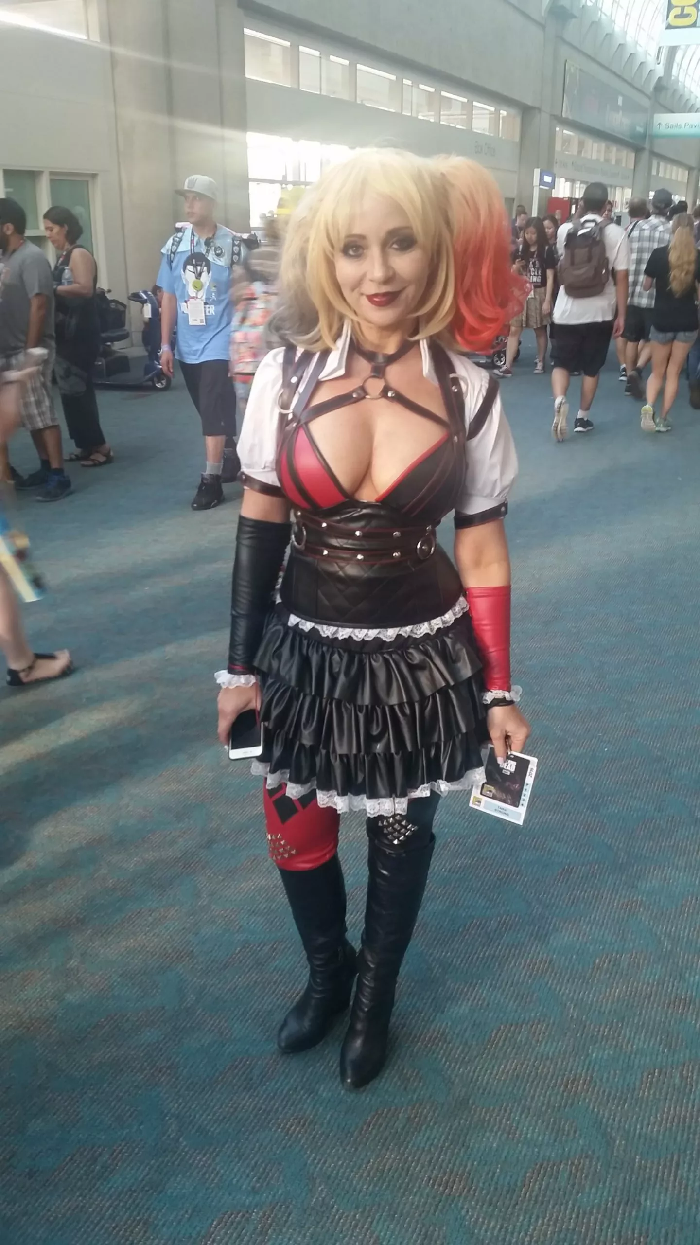 Tara Strong. Imagine bumping into that at Comic Con 