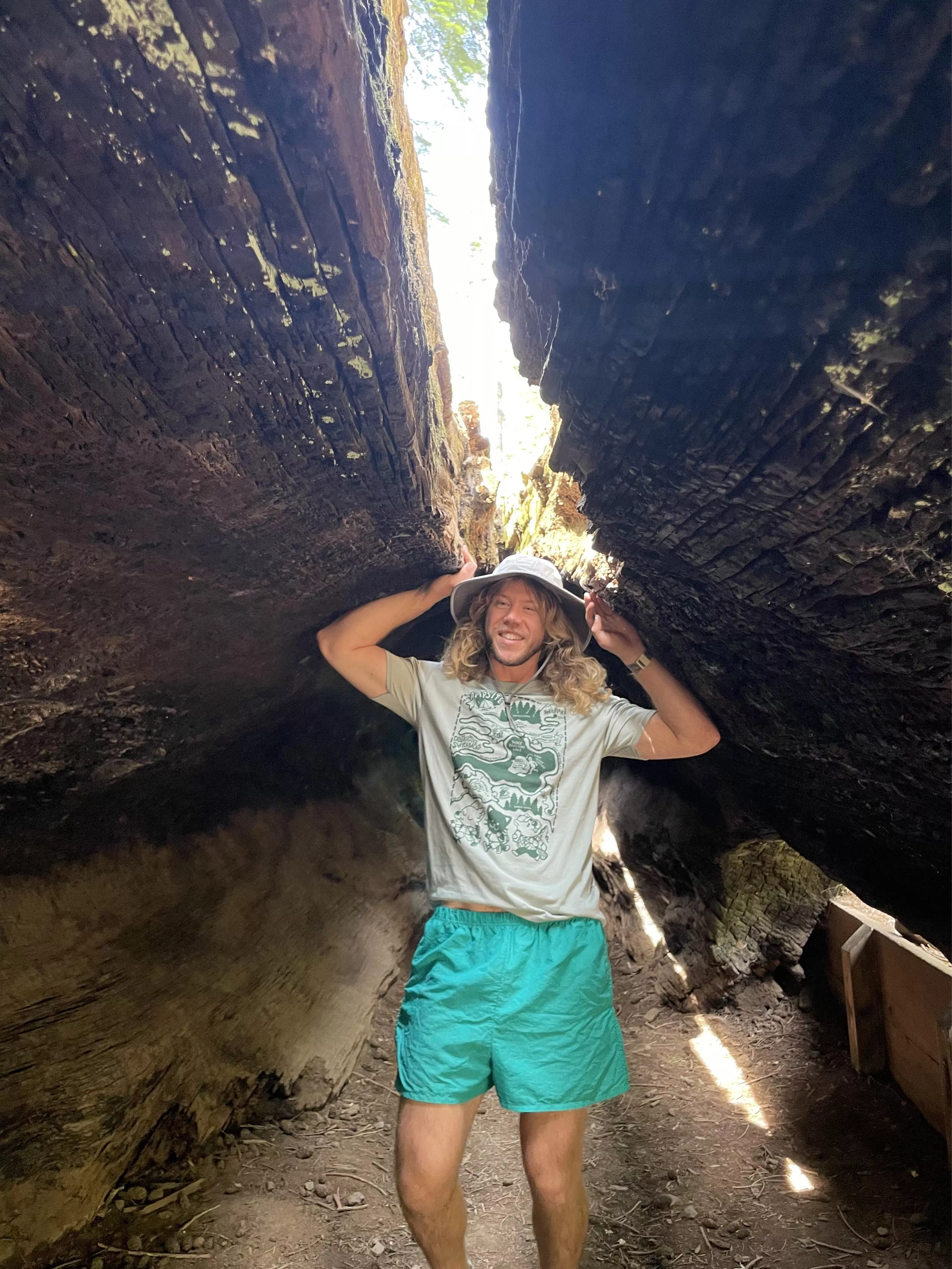 What’s your favorite thing to find on a trail? I love tree tunnels! 