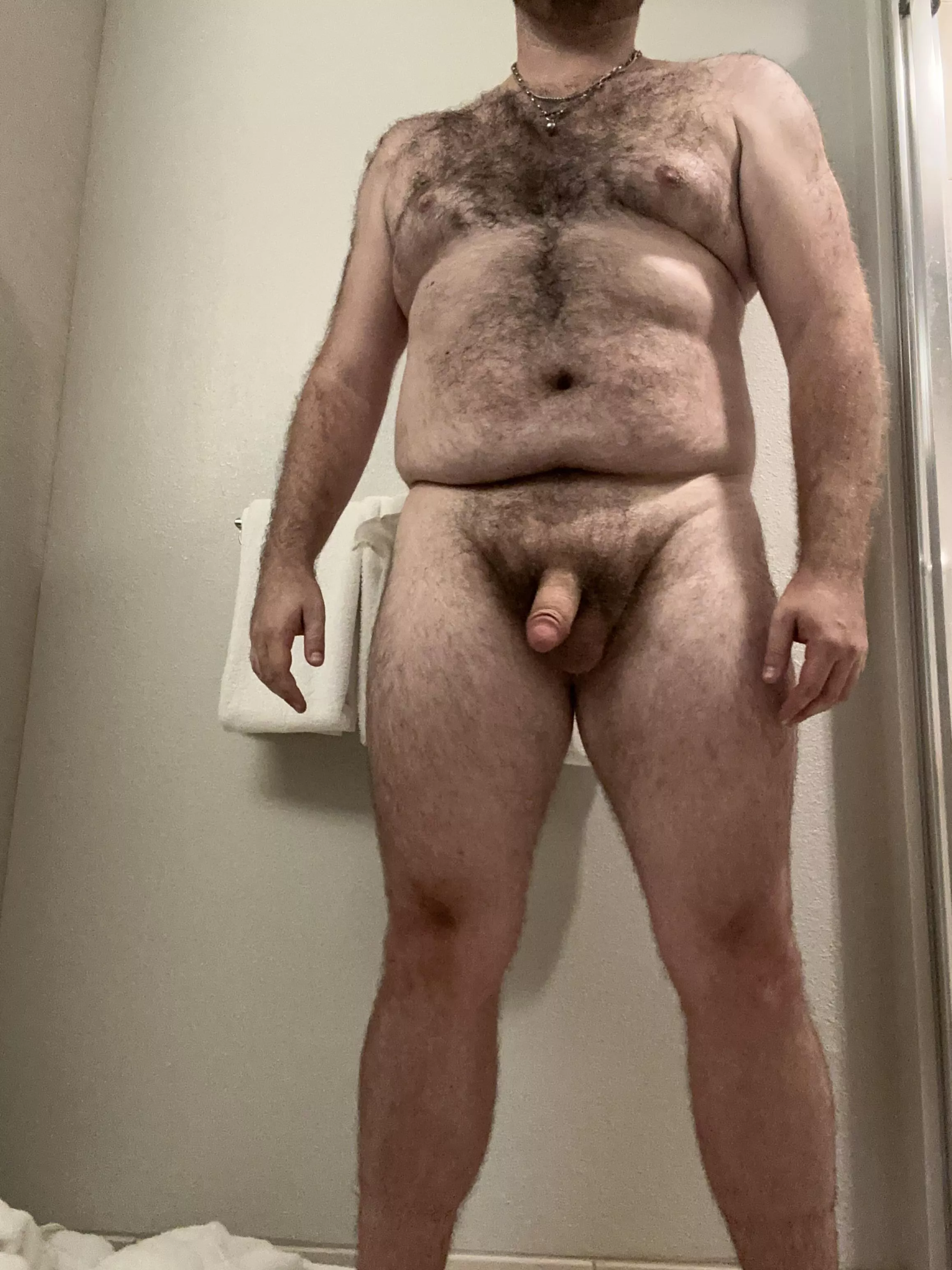 Whew what a hot and sweaty day…time to shower and unwind for the night