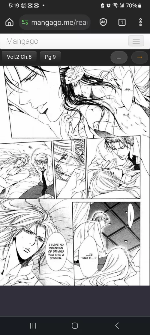 Why Asami didn't make love to Feilong?