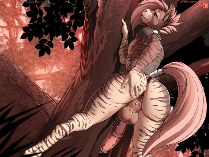 Zebra Femboy (Twinkle aka Barathrum)