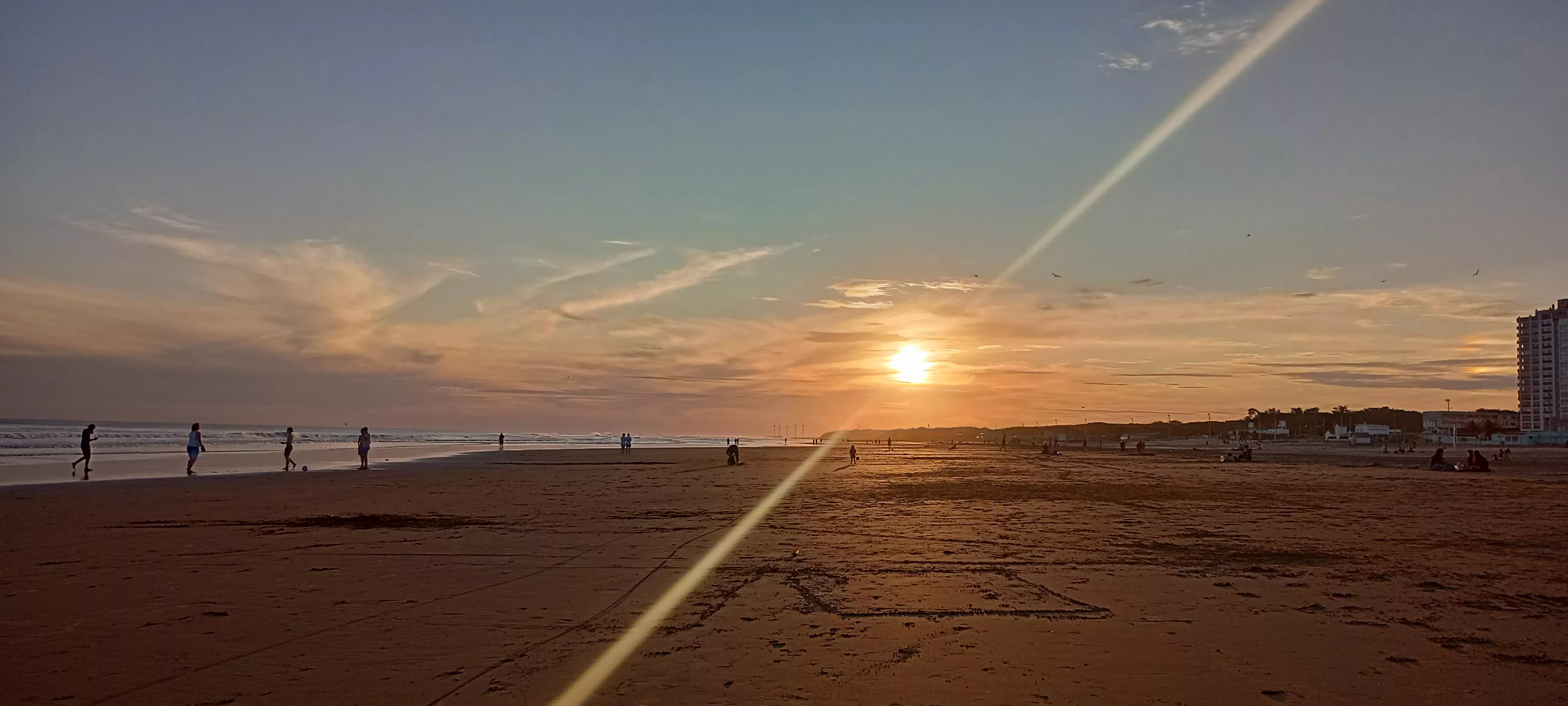  a sunset, reaching summer!