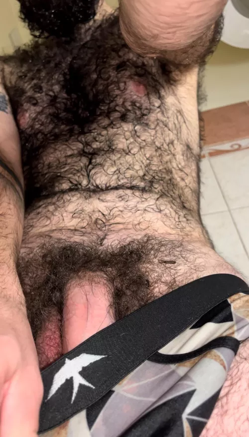 Anybody who wants to sniff my sweaty and musky hairy cock ?🥵