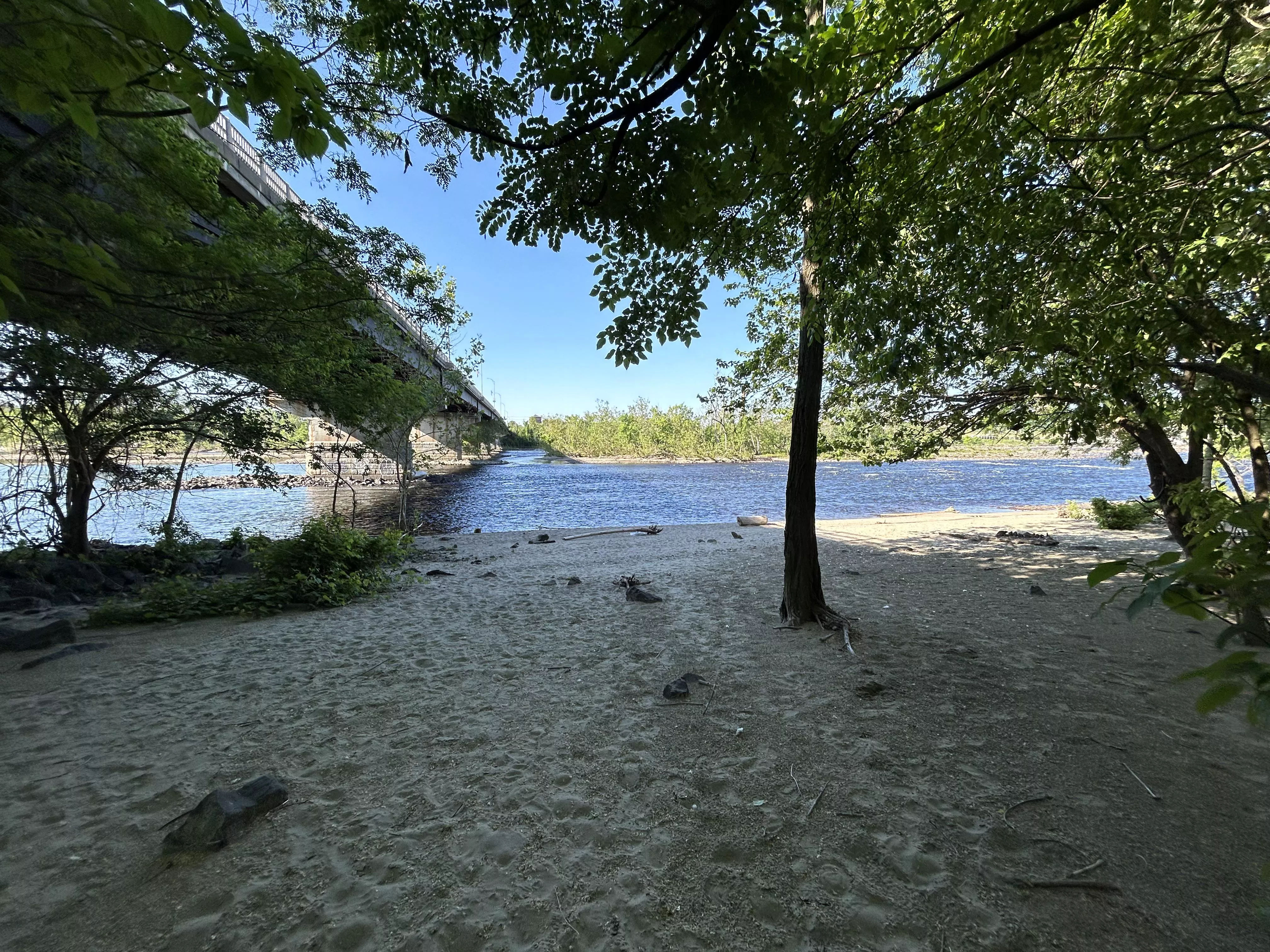Beach in Western Mass
