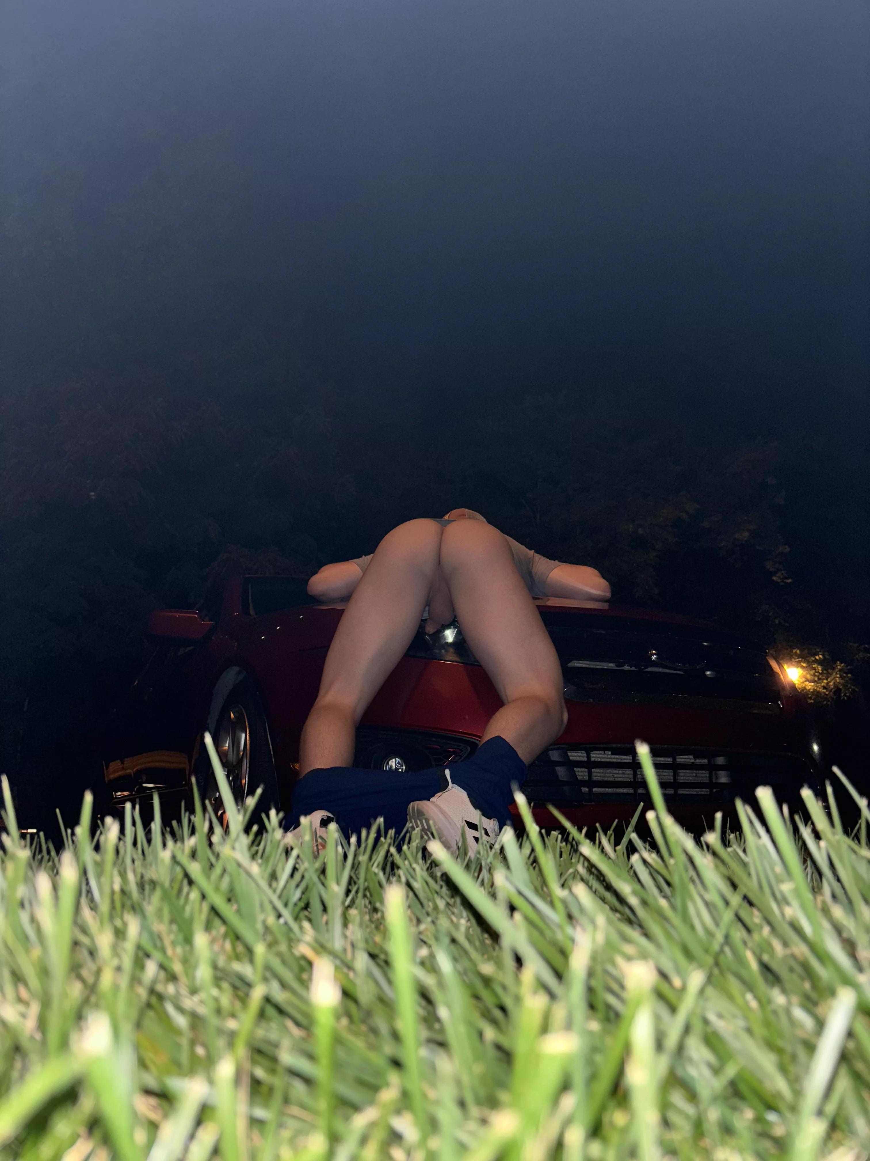 Bend me over the hood?(18)