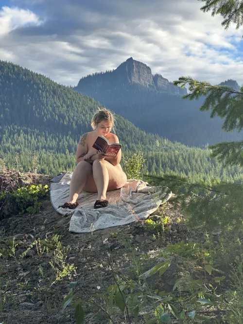 Enjoying our solitude in the pnw