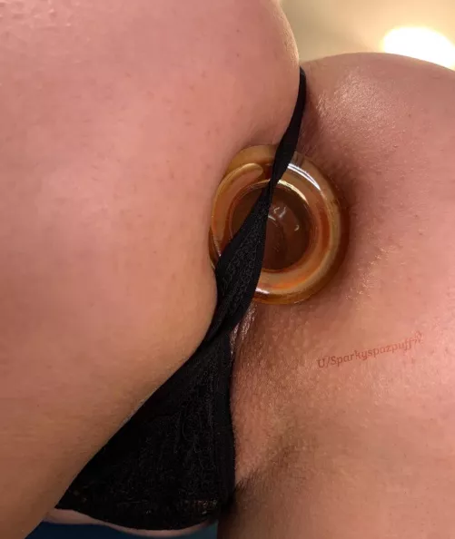 I love the view of this plug in my ass!