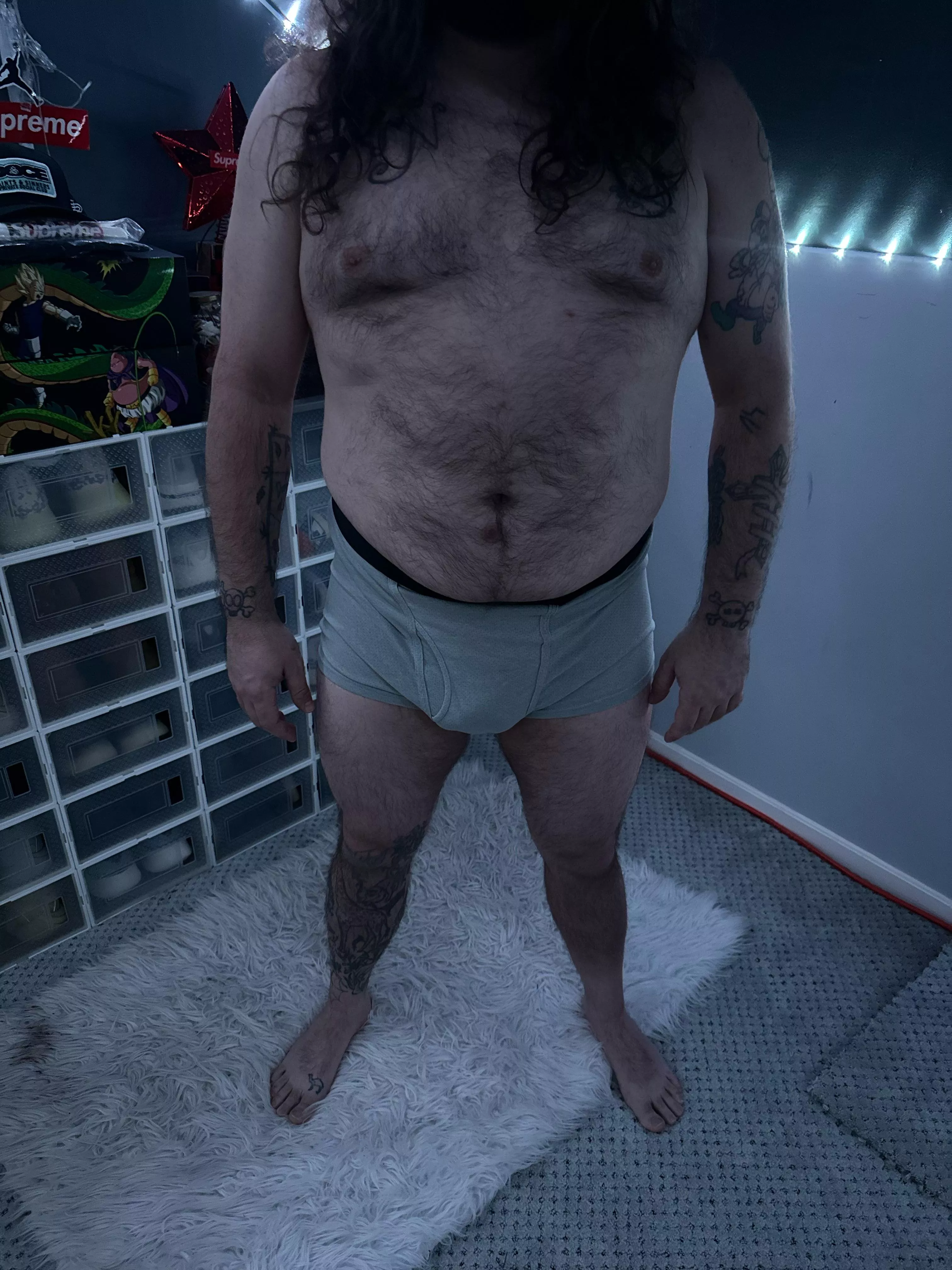 Just a lovable bear in briefs 💕