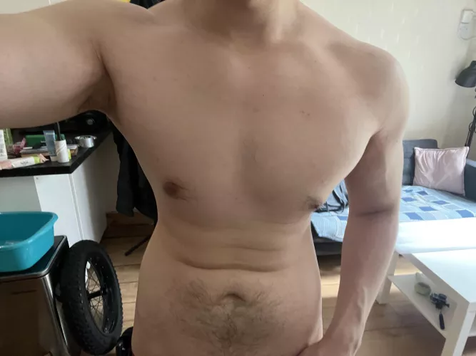 Describe your dick with one word