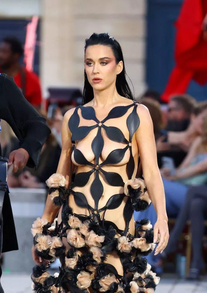 Different angle of Katy Perry outfit