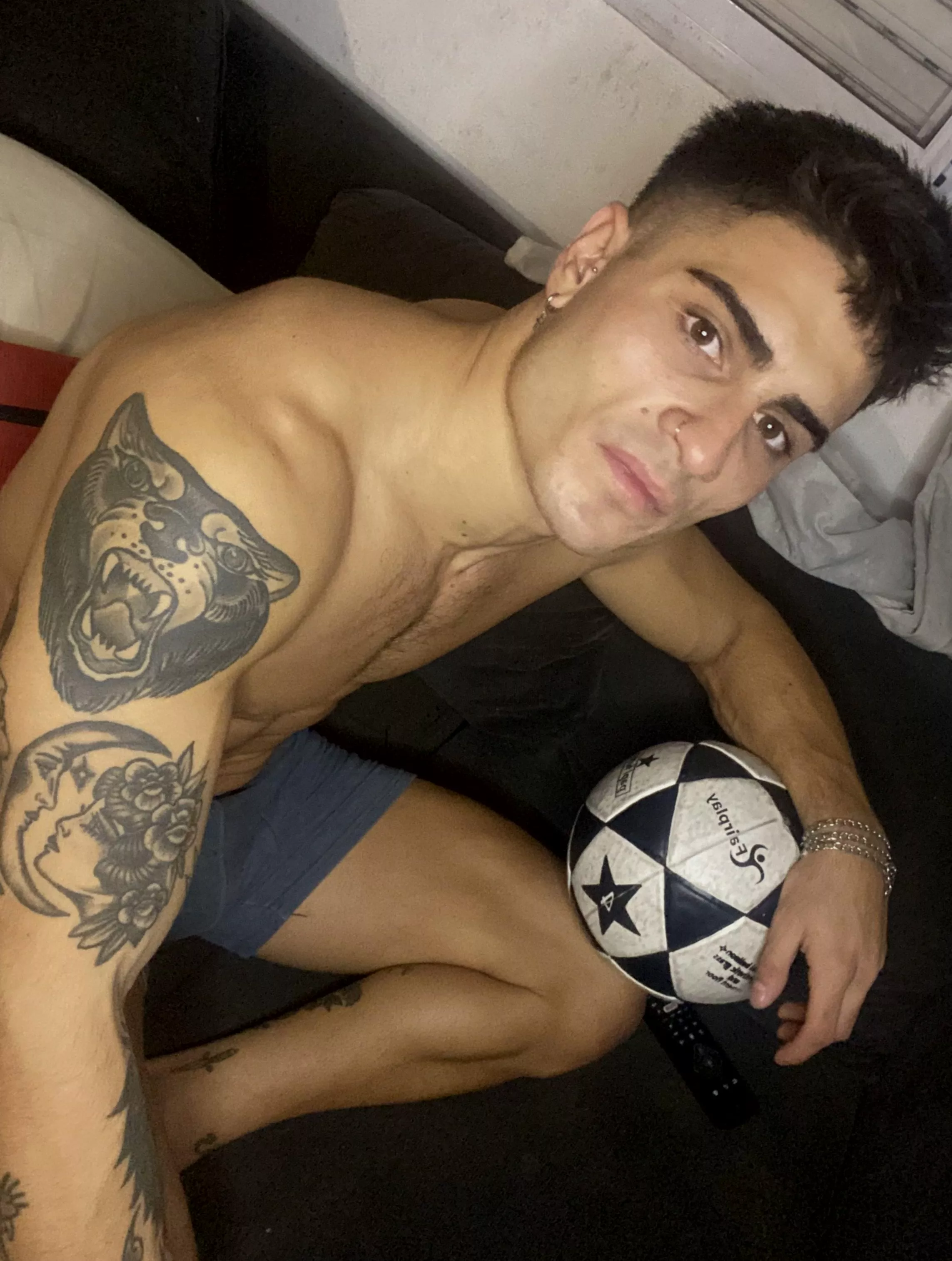 Do you think I'm more skilled on the soccer field or in my boxers? 