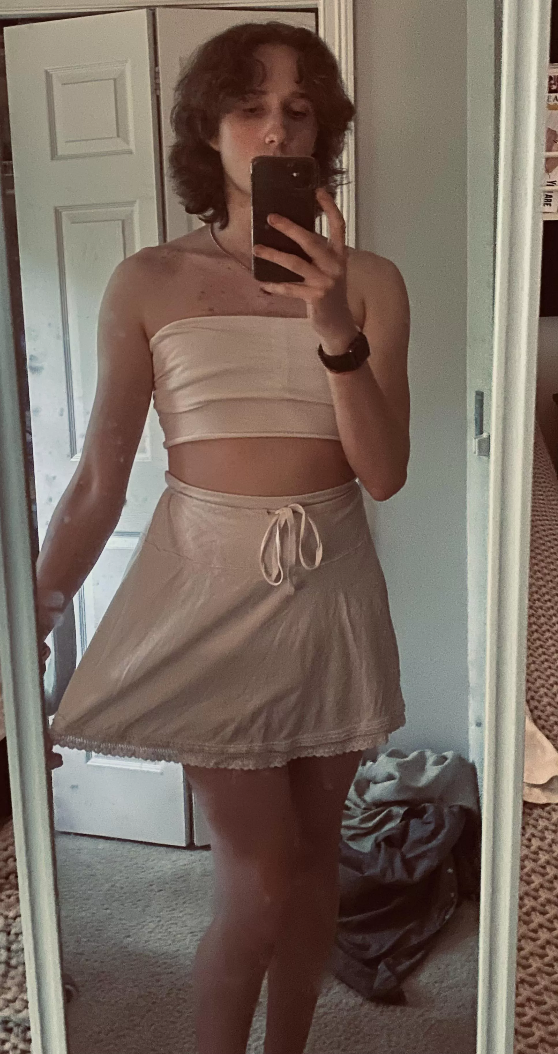 Felt cute in this one 🤍