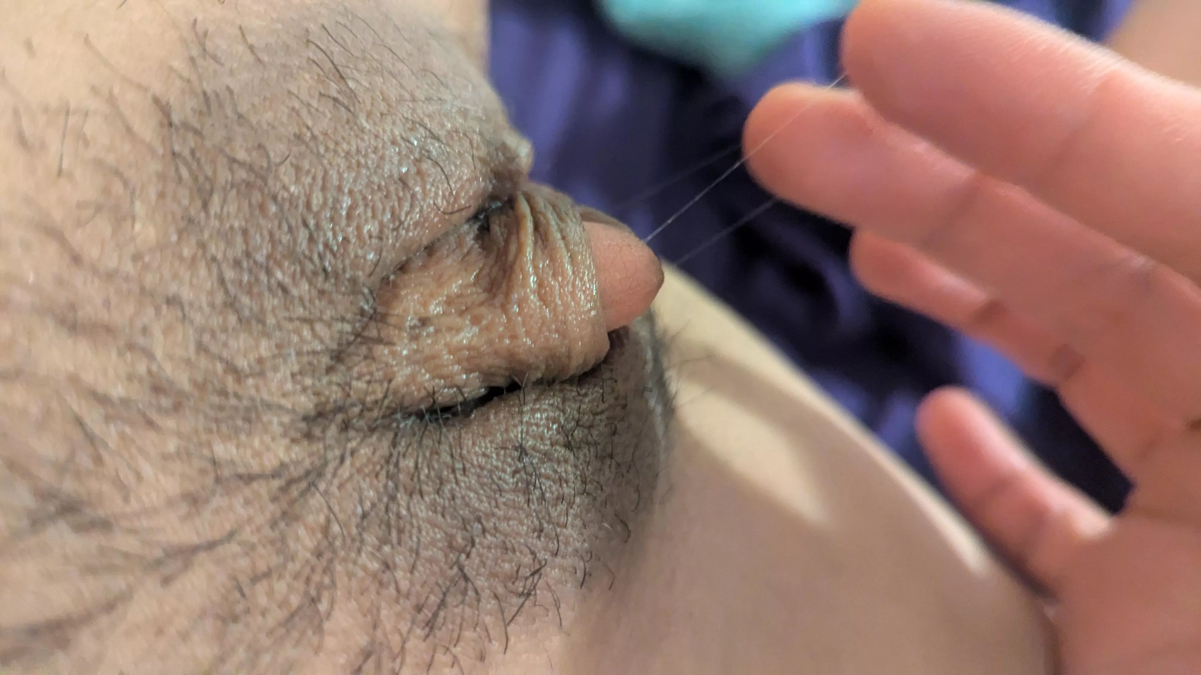 I couldn't ignore my aching clit any longer 