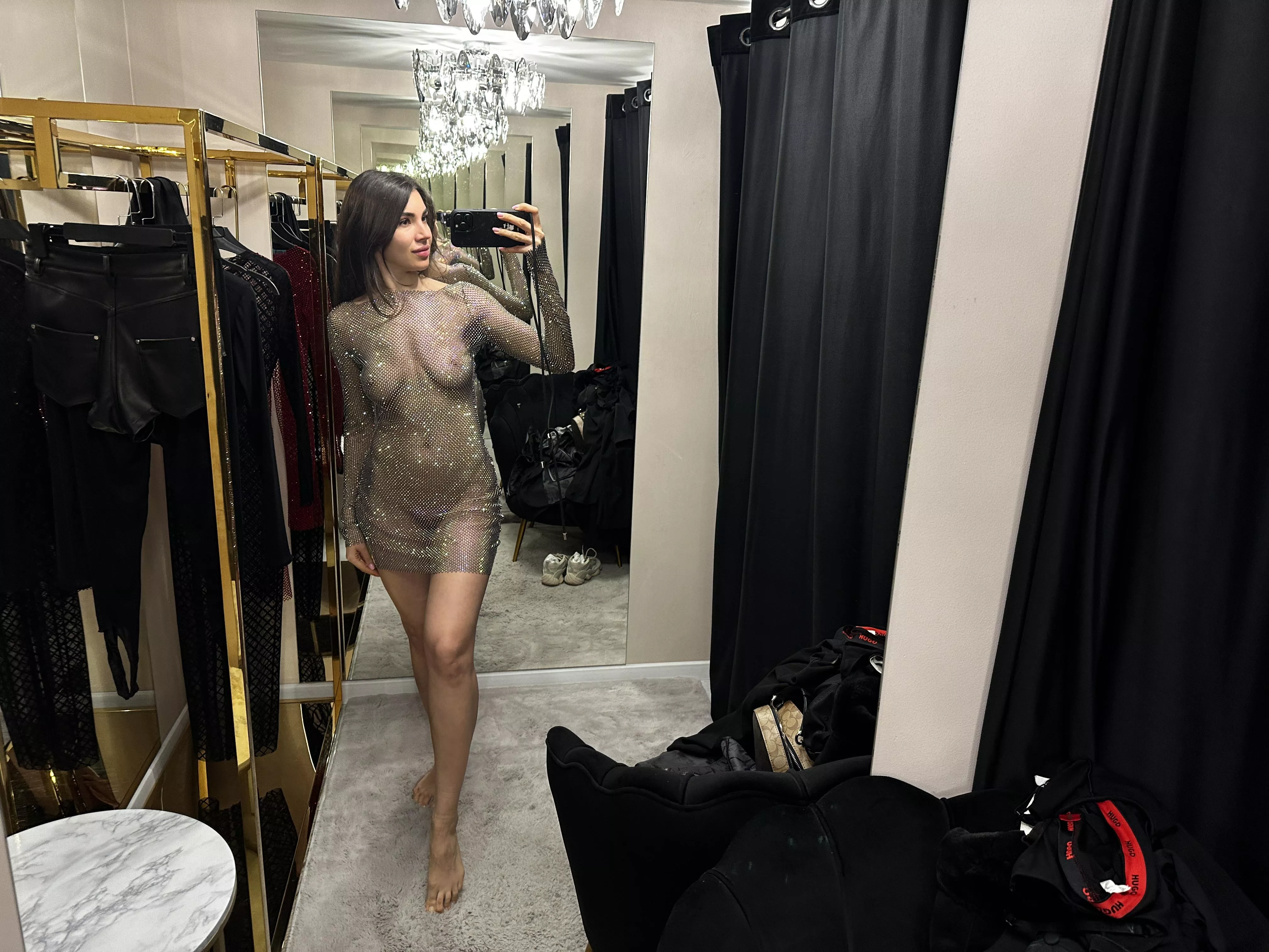 I hope this dress is not too revealing for a date