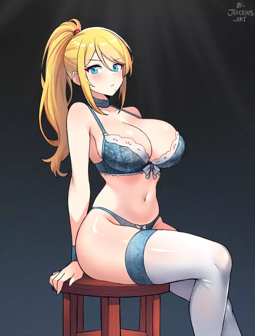 Lingerie Samus artwork by (jarckius)