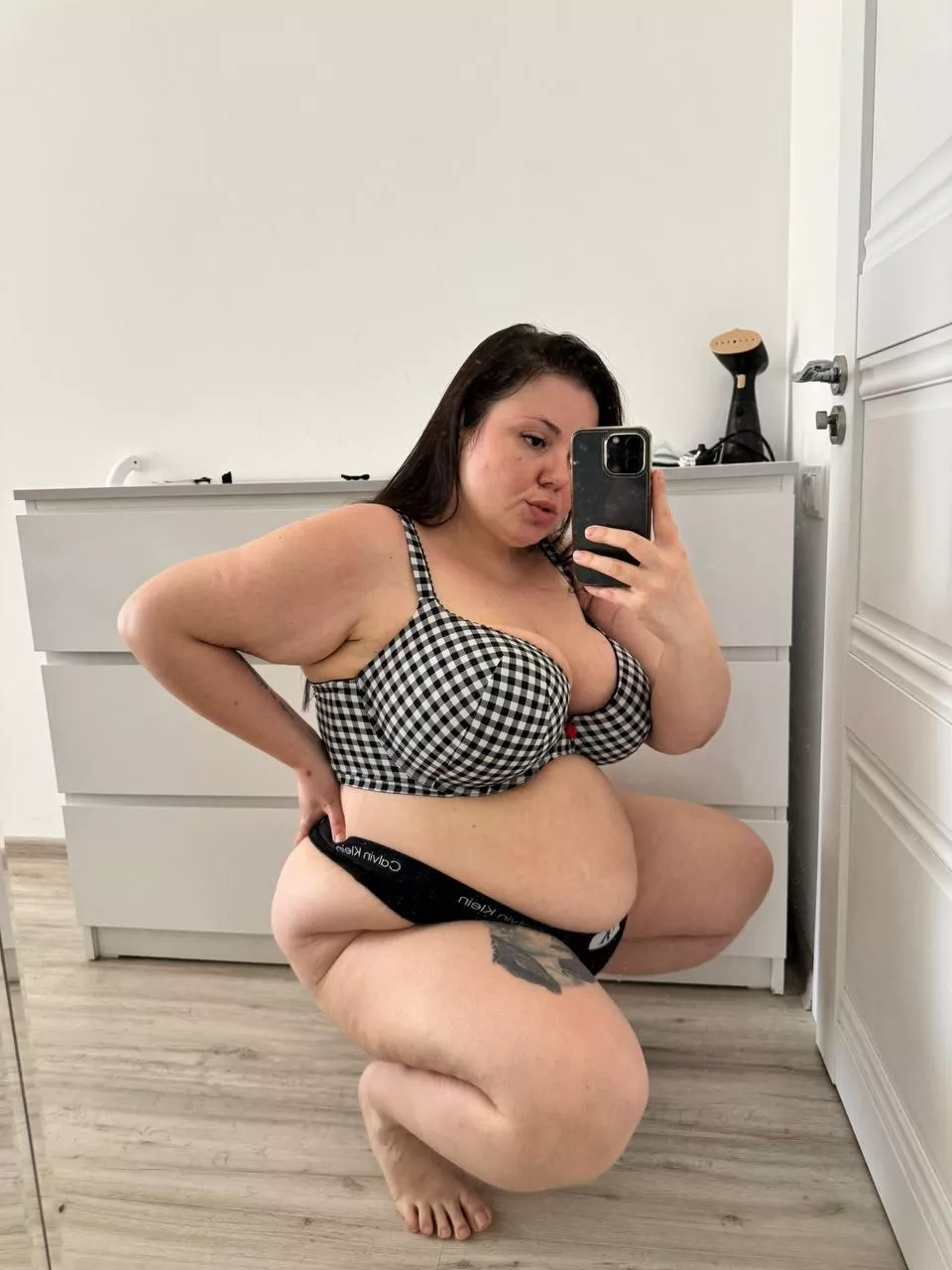 massive belly and big tits