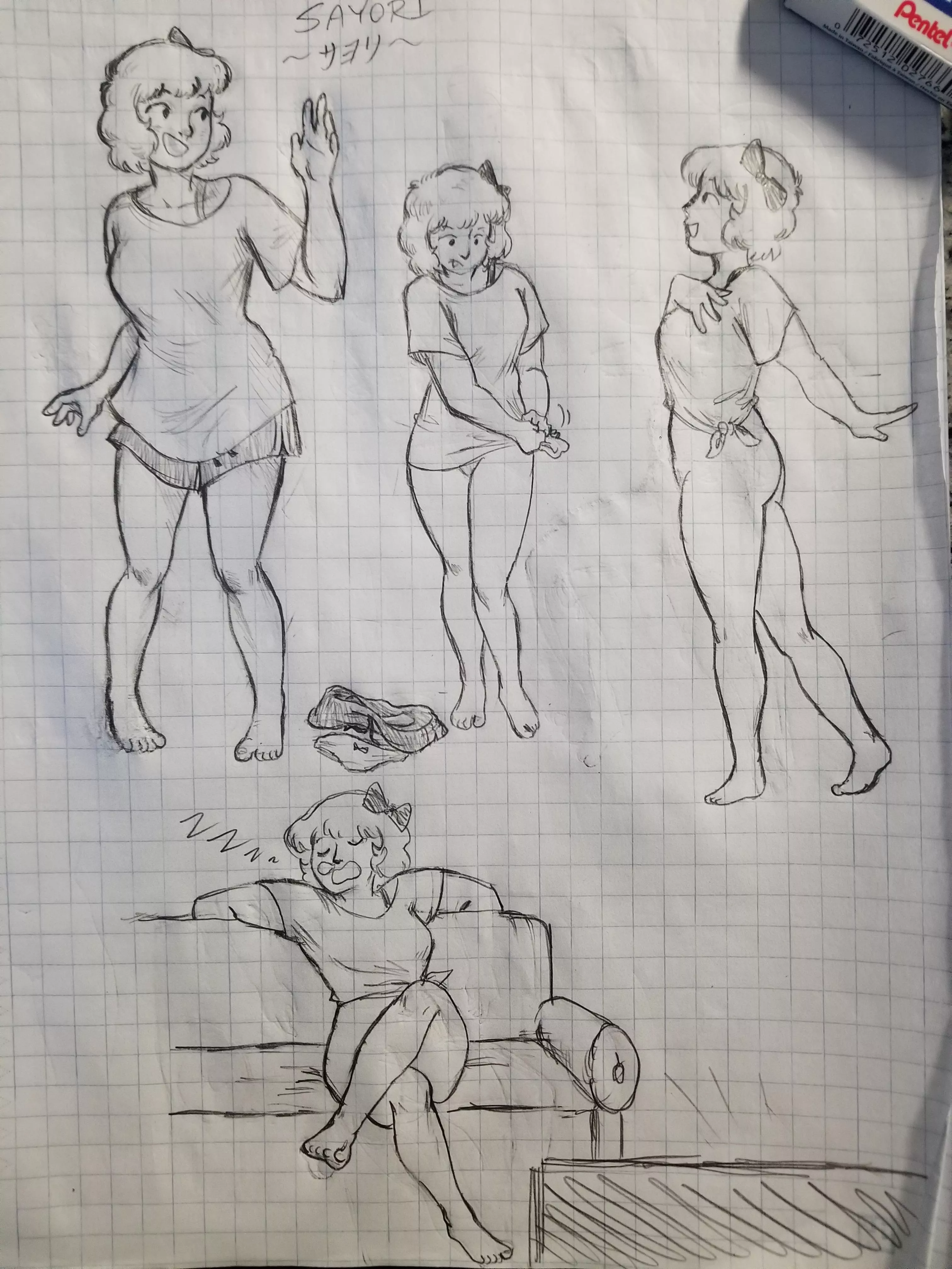 Sayori doodles [OC]