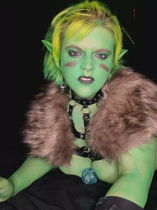 Suddenly, a wild orc appears. 