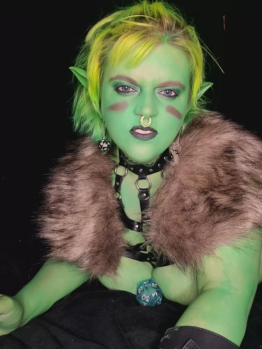 Suddenly, a wild orc appears. 