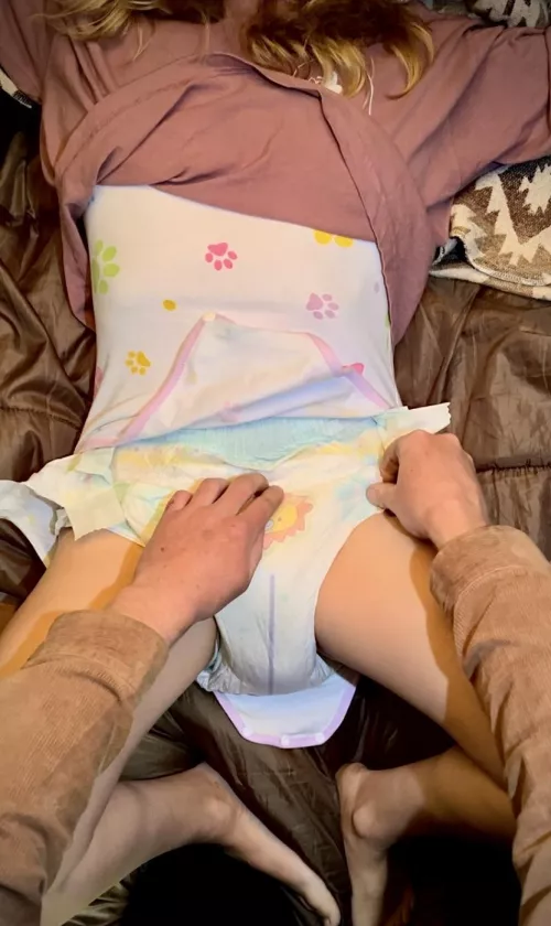 Thanks for the clean up, daddy 🥰