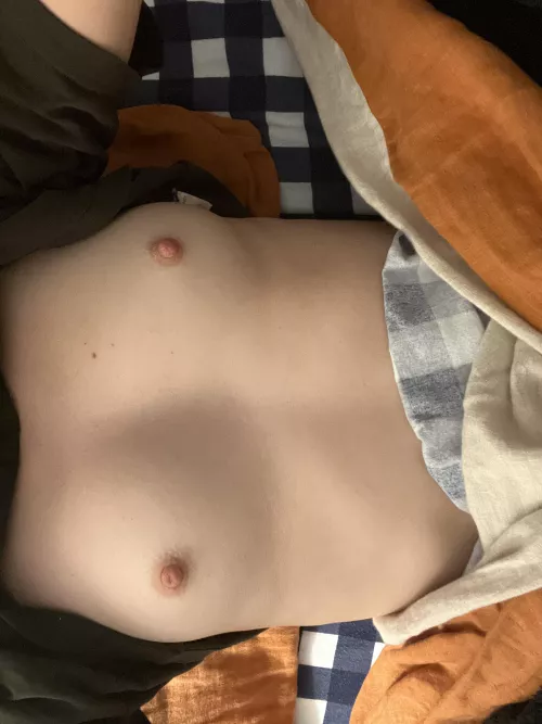 They almost disappear when I lay down