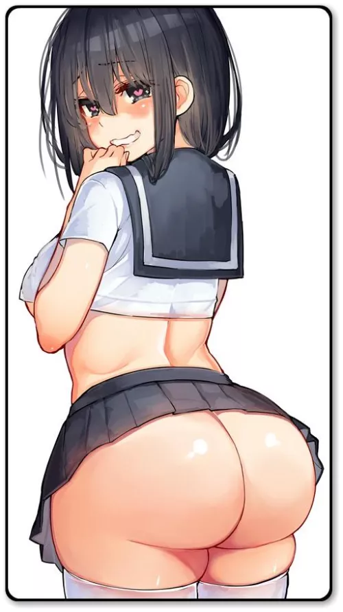 To thicc for that skirt (kawakami_masaki)