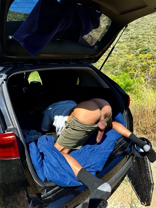 Waiting on some Hiker Cock