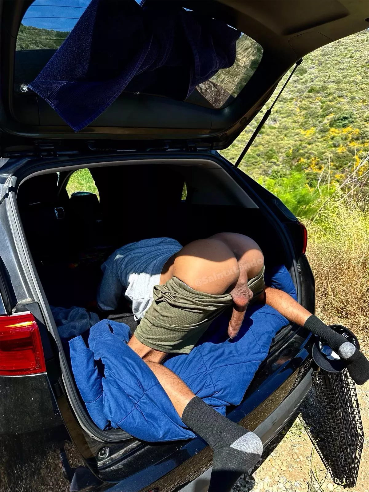 Waiting on some Hiker Cock