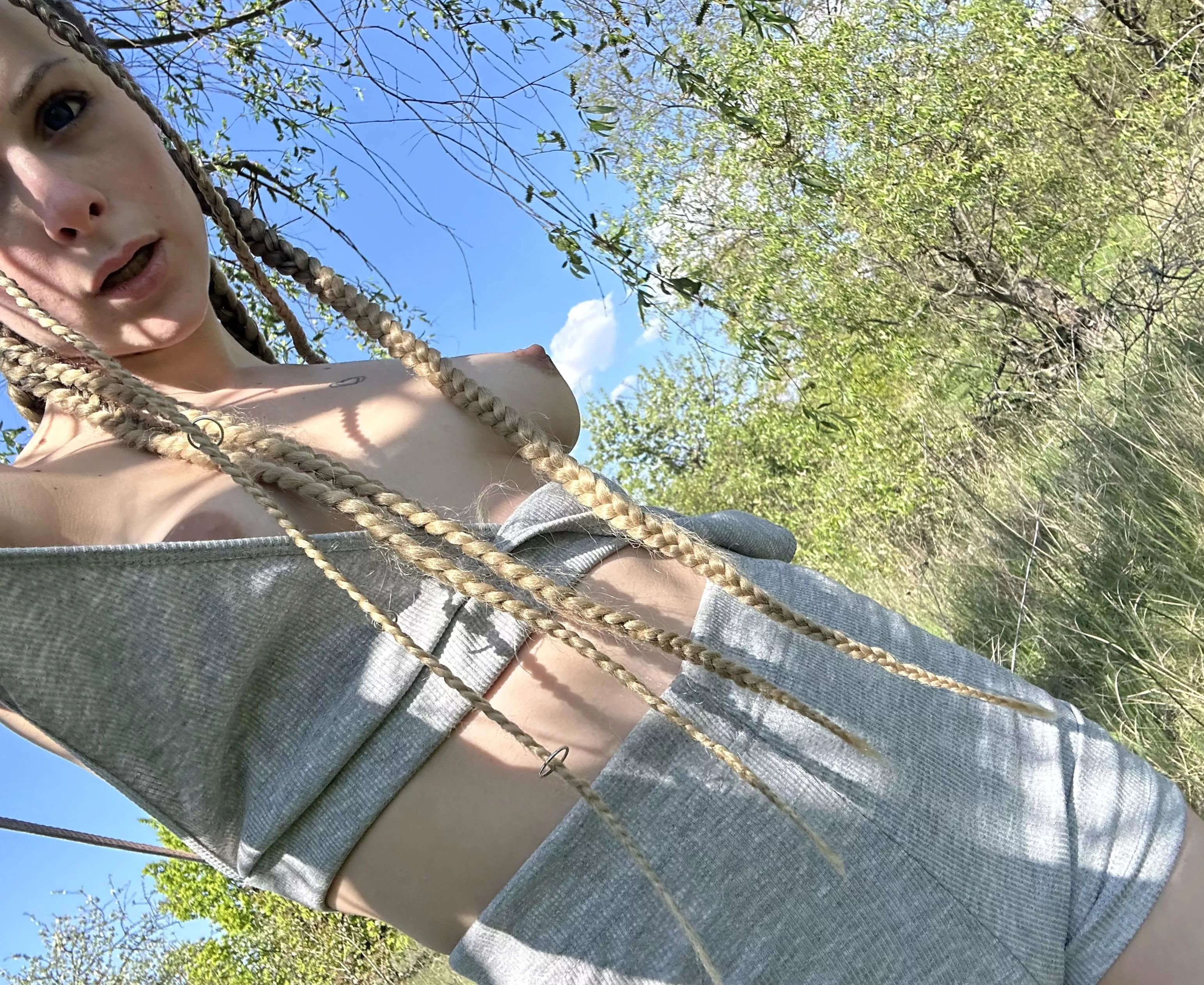 was able to see my boobs?