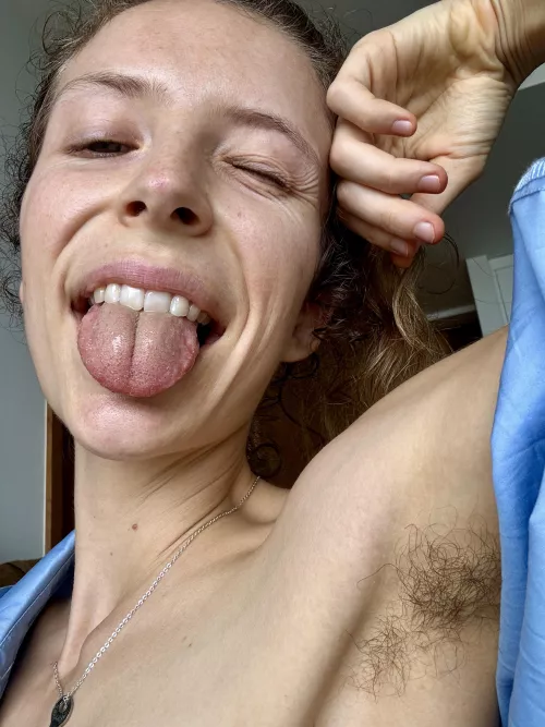 We love those pits extra hairy