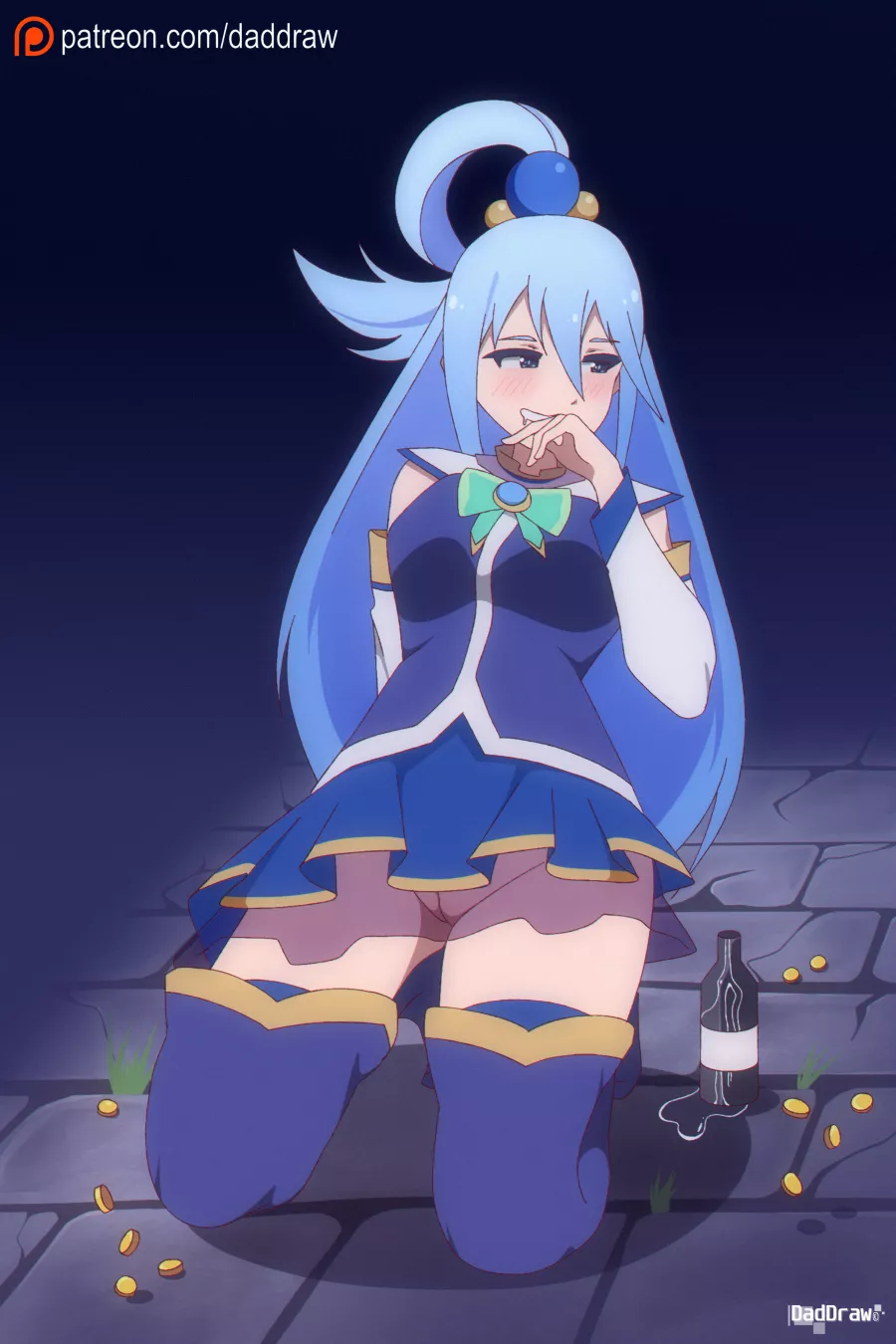 What would Aqua be able to do for her guild ??