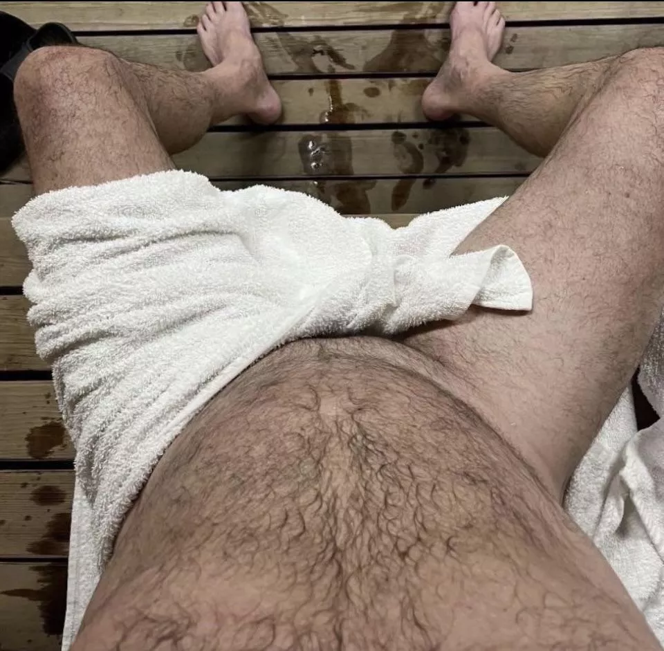 Would you be on the upper bench or the lower bench in the sauna with me?