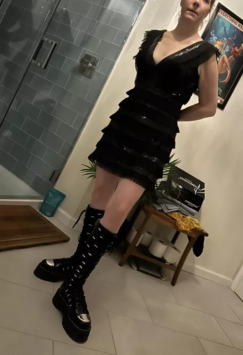 47 and I love how this outfit makes me look, and feel