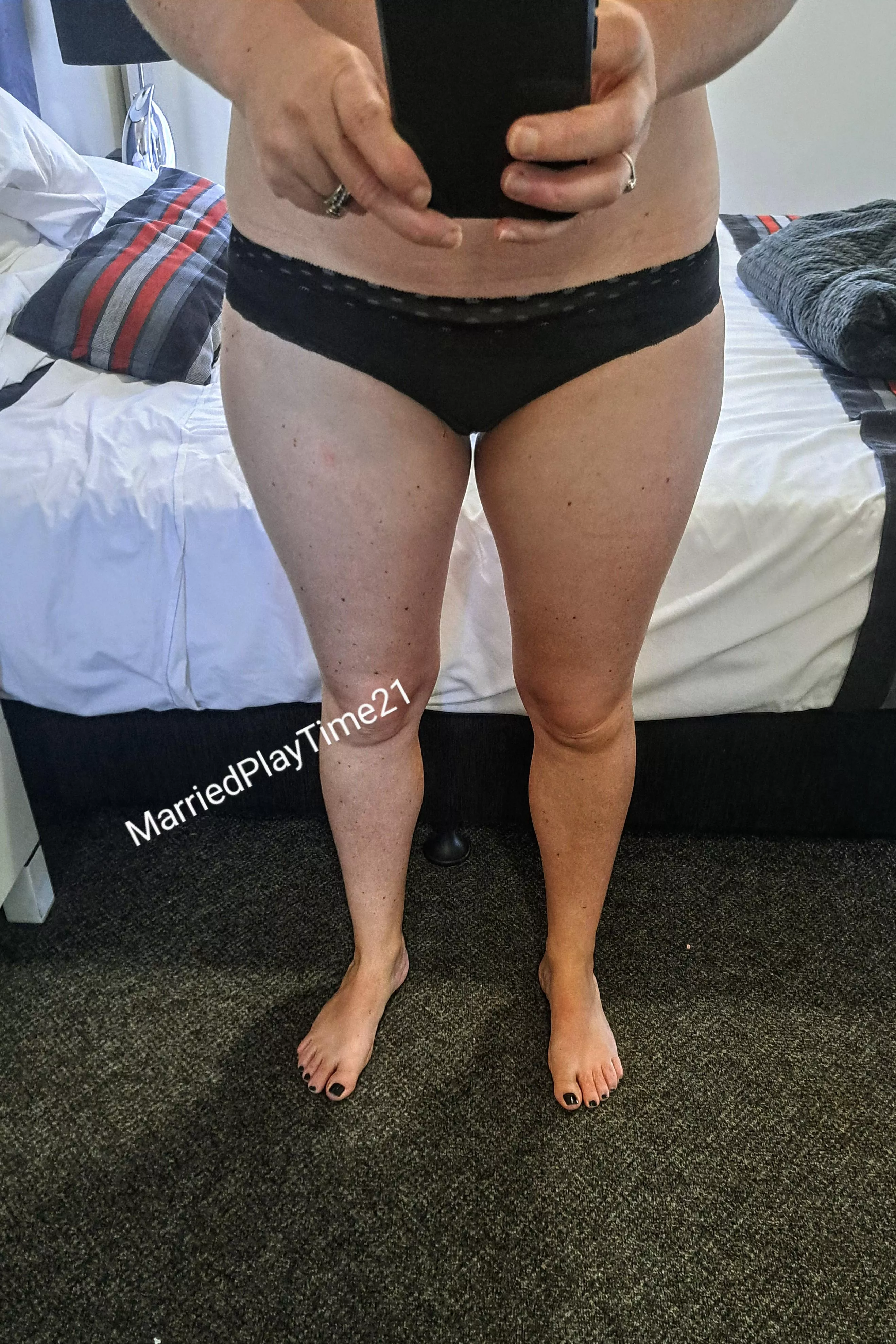 A little late with my panty update... Day 4 of holiday panties. Victoria's Secret satin panties. A [f]ave...