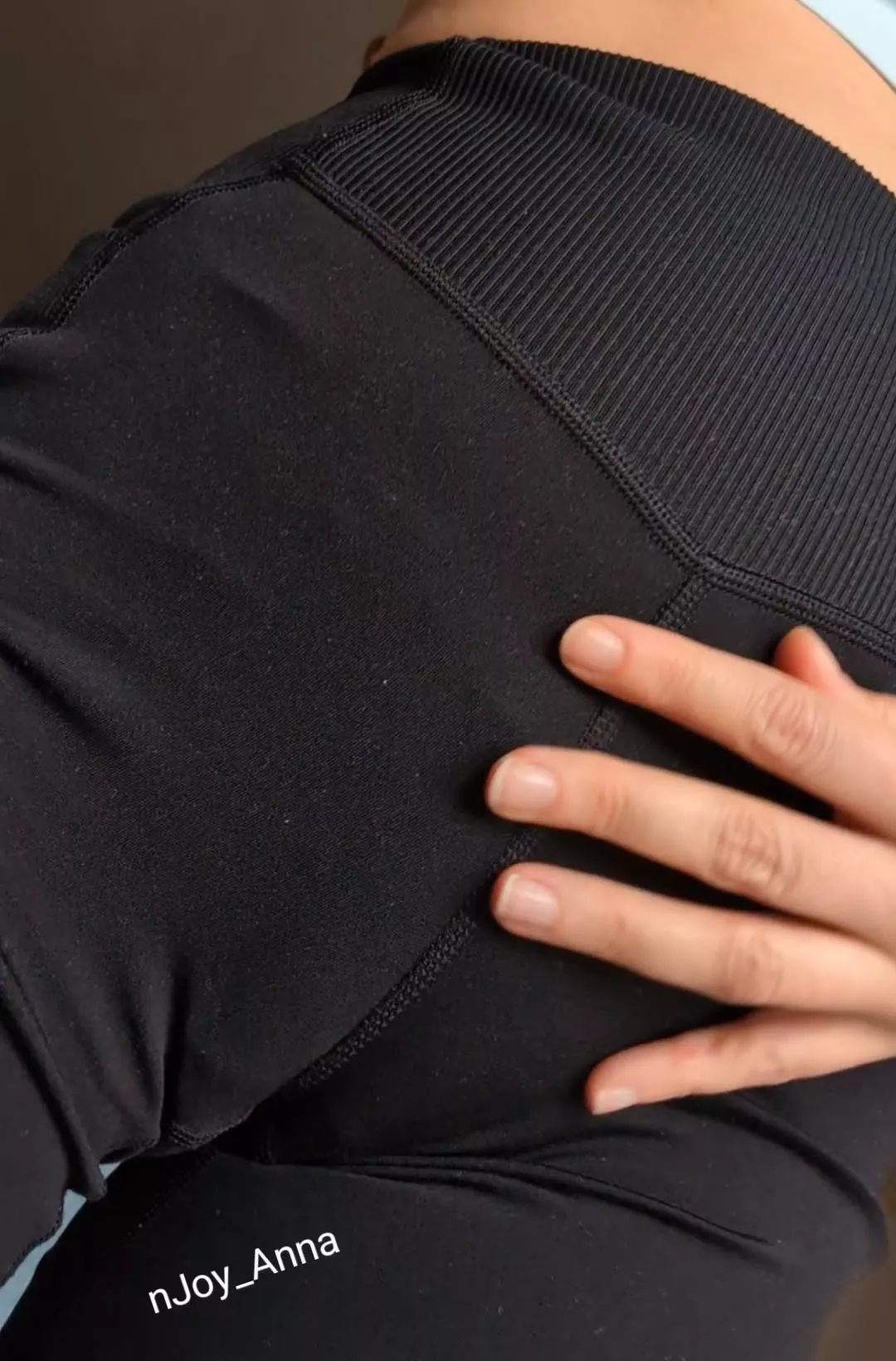 Being licked over leggings feels so hot 