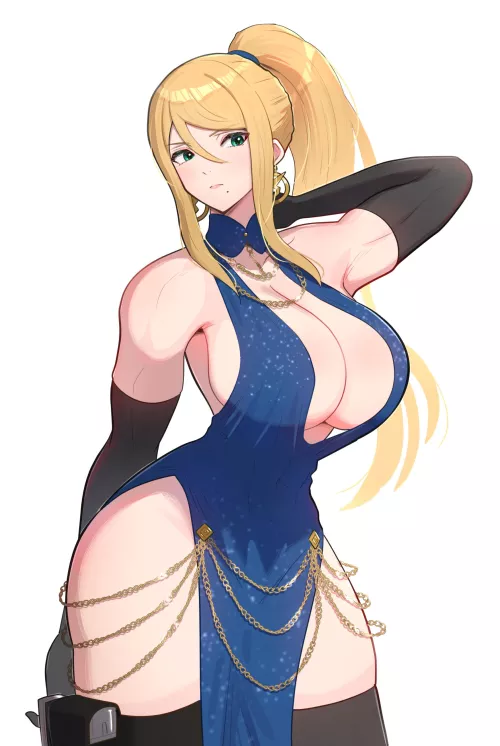Evening Dress Samus (Gonzarez) [Metroid]