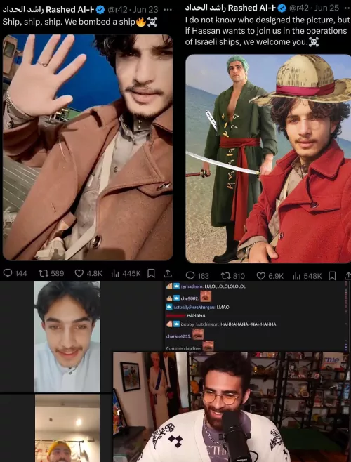 How is Hasan not banned from Twitch after laughing with a Terrorist about his Murders?