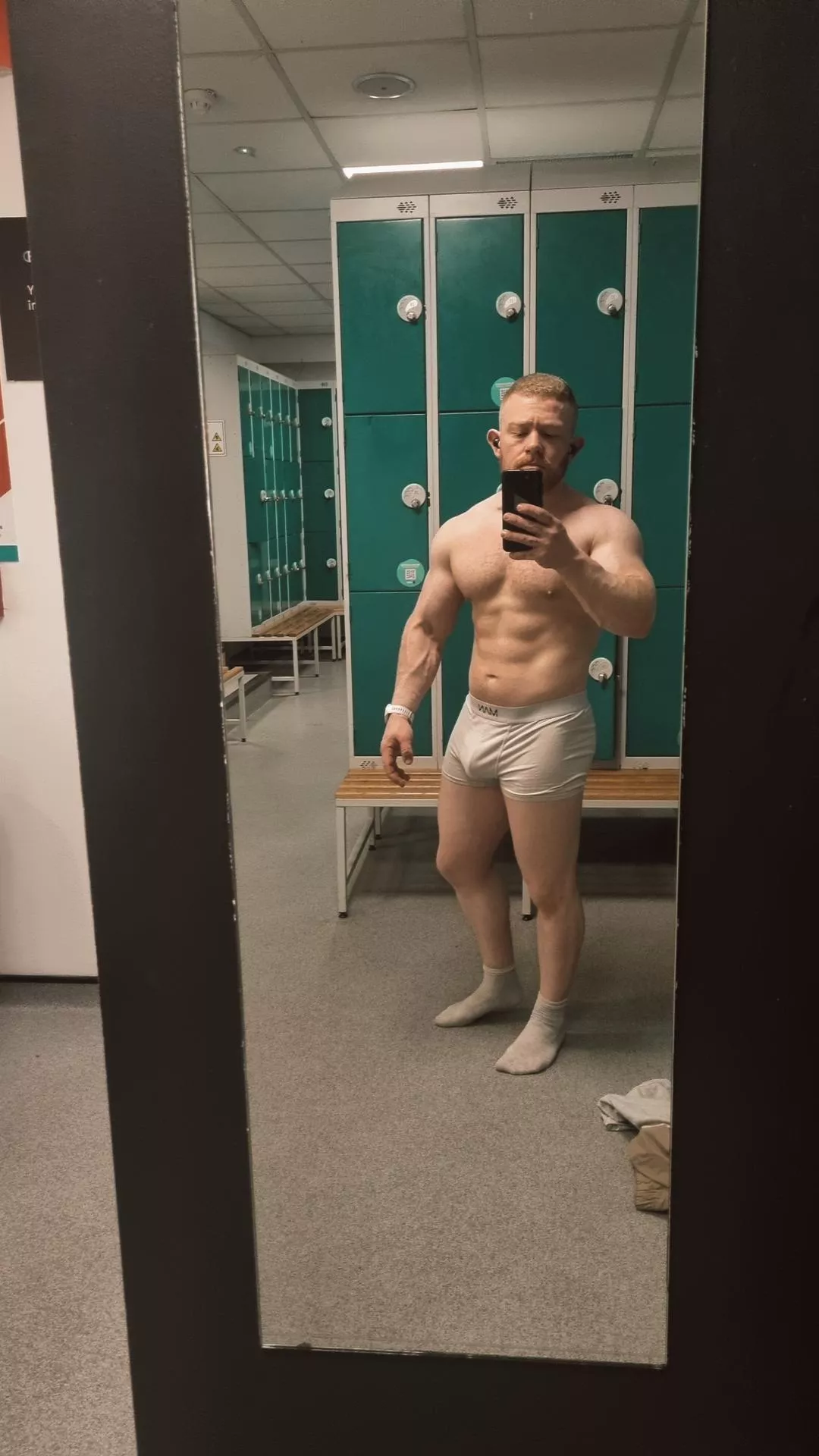 locker room has the best lighting 