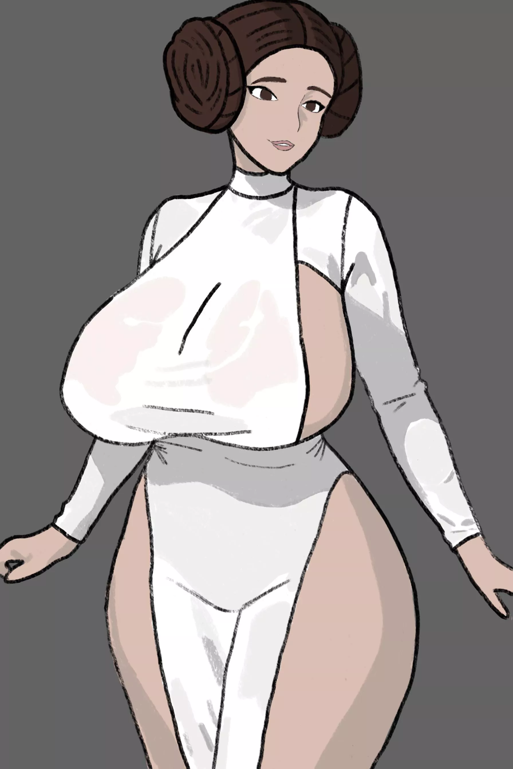 Milfed Princess Leia (TransformationWitch) (Taking Some Free Requests)