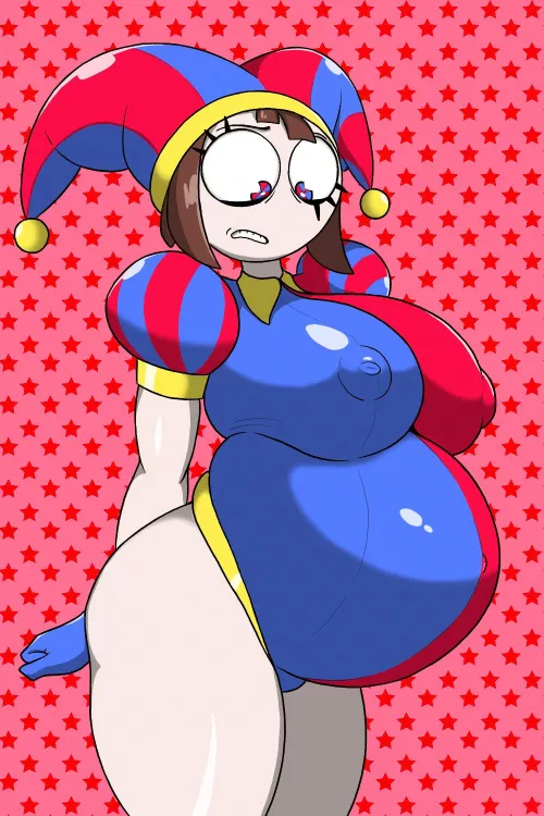 Preg-Pomni Lewd by Fungus-Man