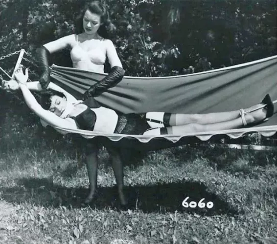 Relaxing hammock 