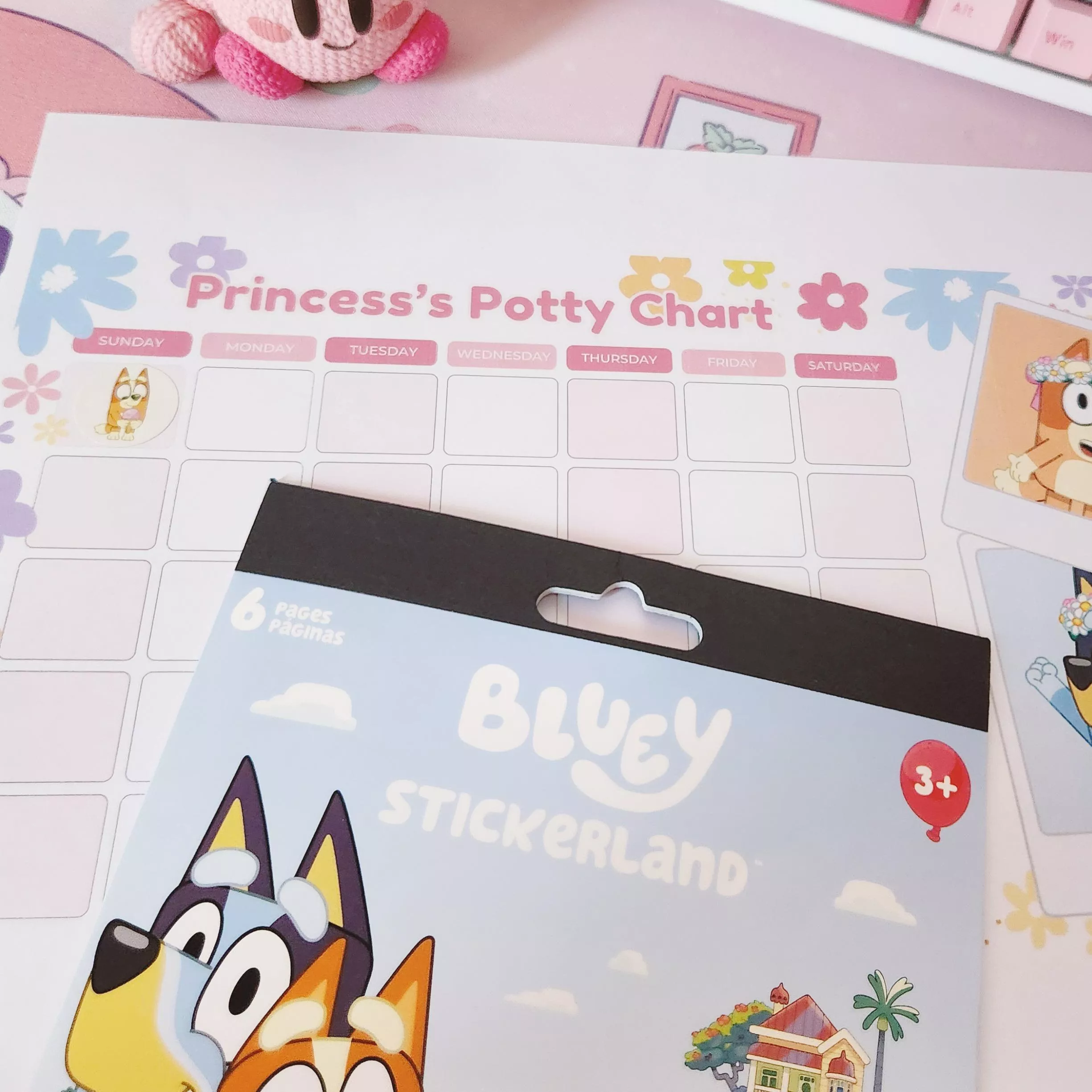so excited to add bingo stickers to my potty chart!! 🍼