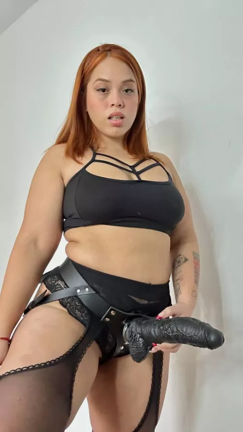 When you see a Latin Goddess with her huge BBC belt, what's the first thing you think of?