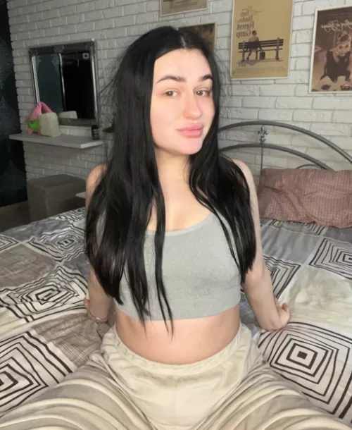 Would you let this young slut ride you all night long?