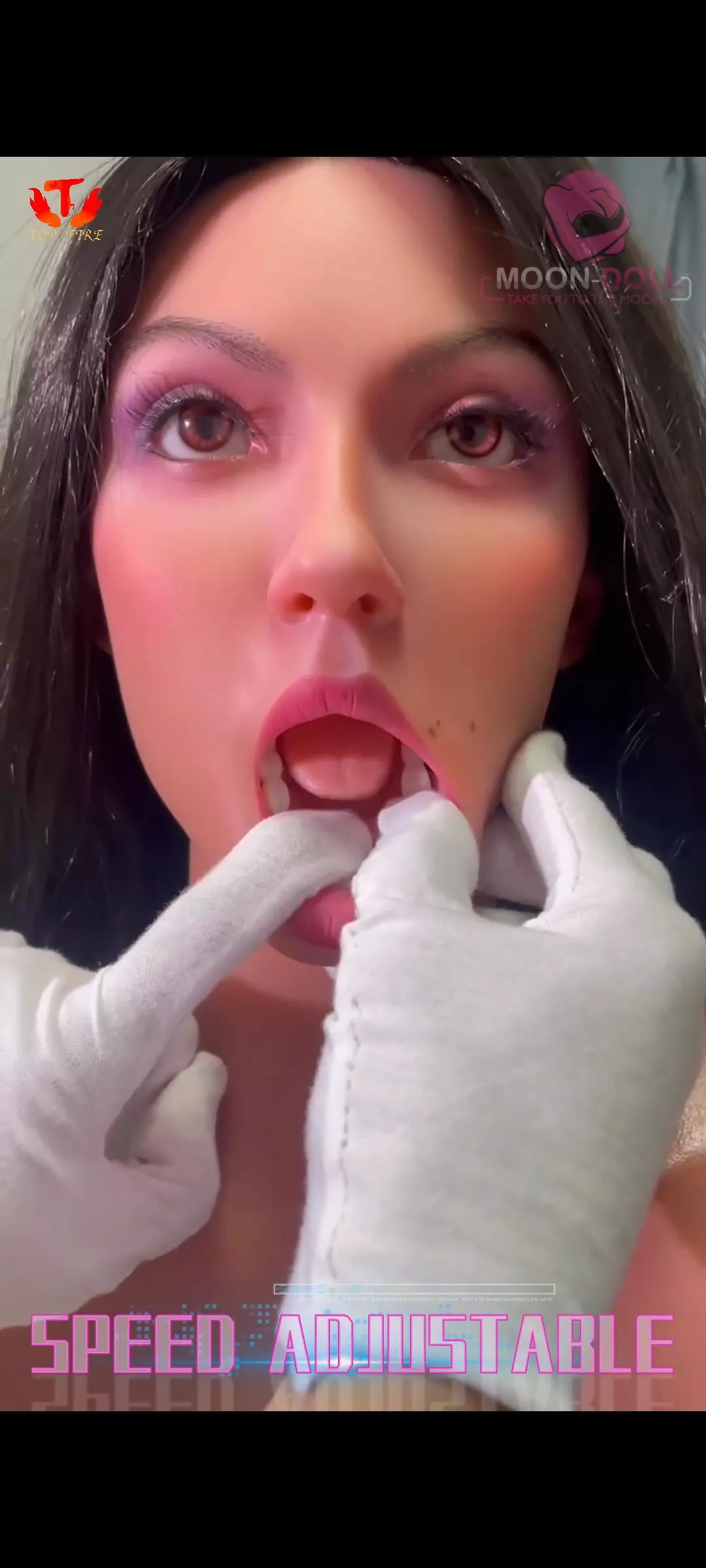 Amazing new tongue licking function added on new dolls (FINALLY!)