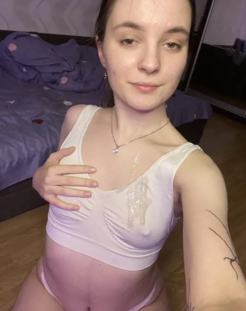 Cum all over my face! I'll clean up the mess afterward, I promise.