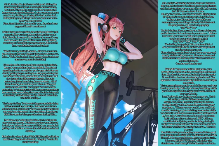 Fitness Zero Two [Long remaster] [Narration] [Hot gym girl] [Invitation] [Gentle femdom] [Teasing] [Male POV] [Masturbation] [Fluids mentioned] [Implied sex] [Loving & kinky girlfriend]